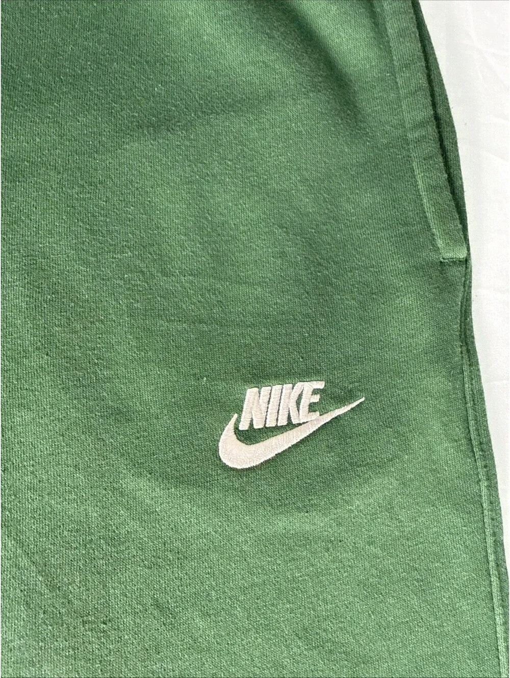 Nike Club Fleece Joggers Sweatpants Small  Green
